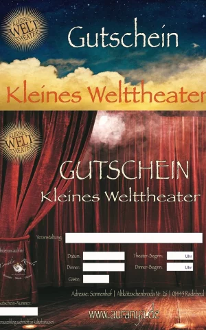 Gutschein - Kleines Welttheater
